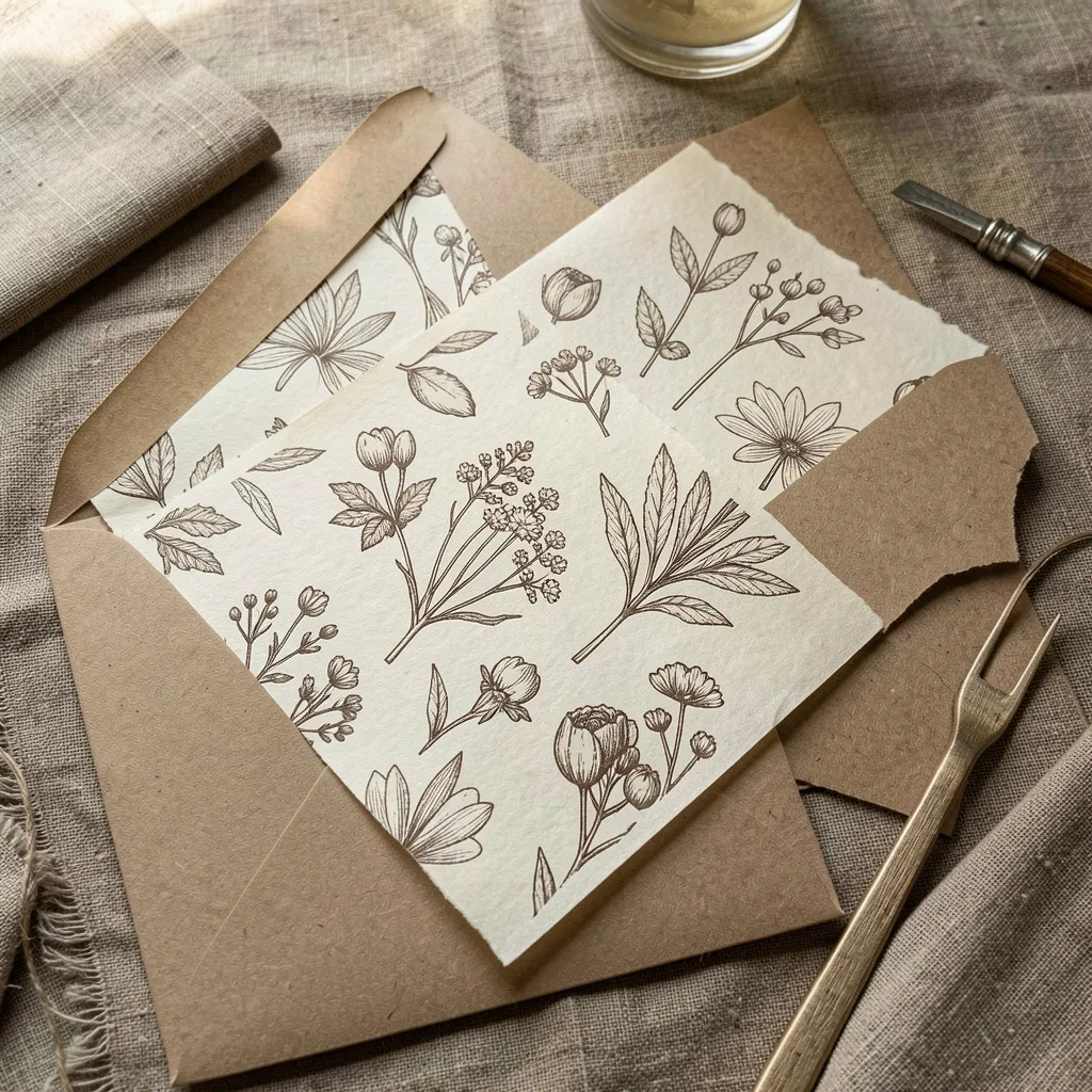 Letterpress printing process